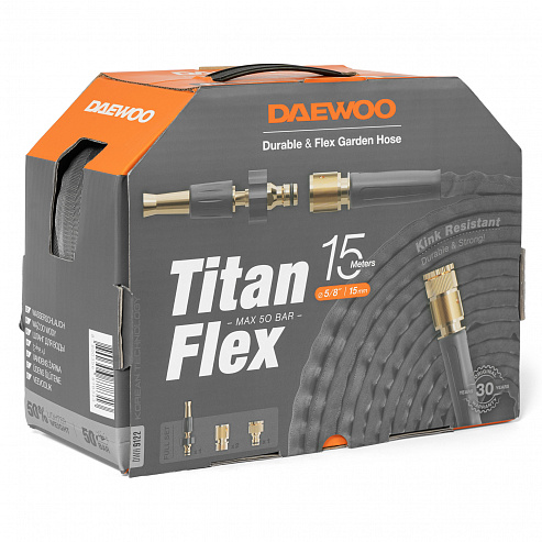 Шланг 5/8" (15мм) - 15м DAEWOO TitanFlex DWH 9122_2